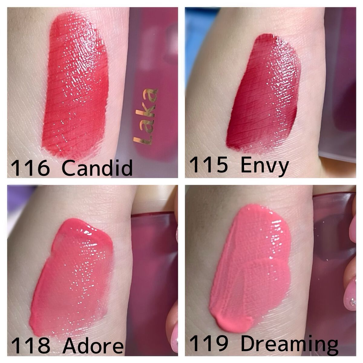 フルーティーグラムティント/Laka/リップティントを使ったクチコミ（3枚目）