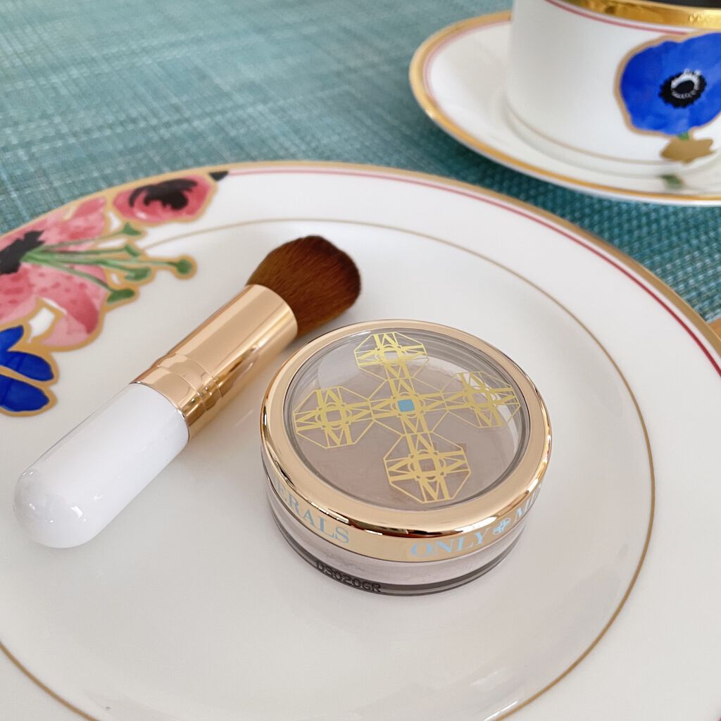 薬用ホワイトニングファンデーション ライトオークル/ONLY MINERALS/パウダーファンデーションを使ったクチコミ（1枚目）