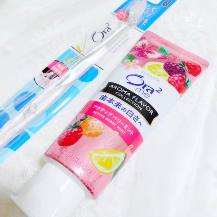 オーラツーミー アロマフレーバーコレクション ペースト/オーラツー/歯磨き粉を使ったクチコミ(4枚目)