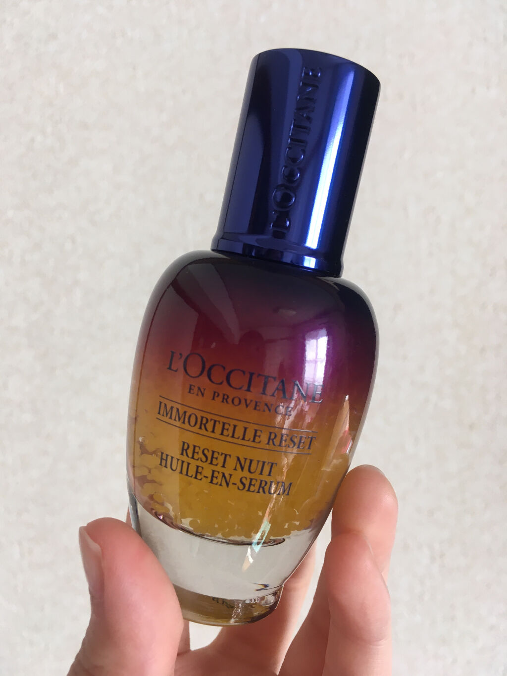 イモーテル オーバーナイトリセットセラム/L'OCCITANE/美容液を使ったクチコミ（2枚目）