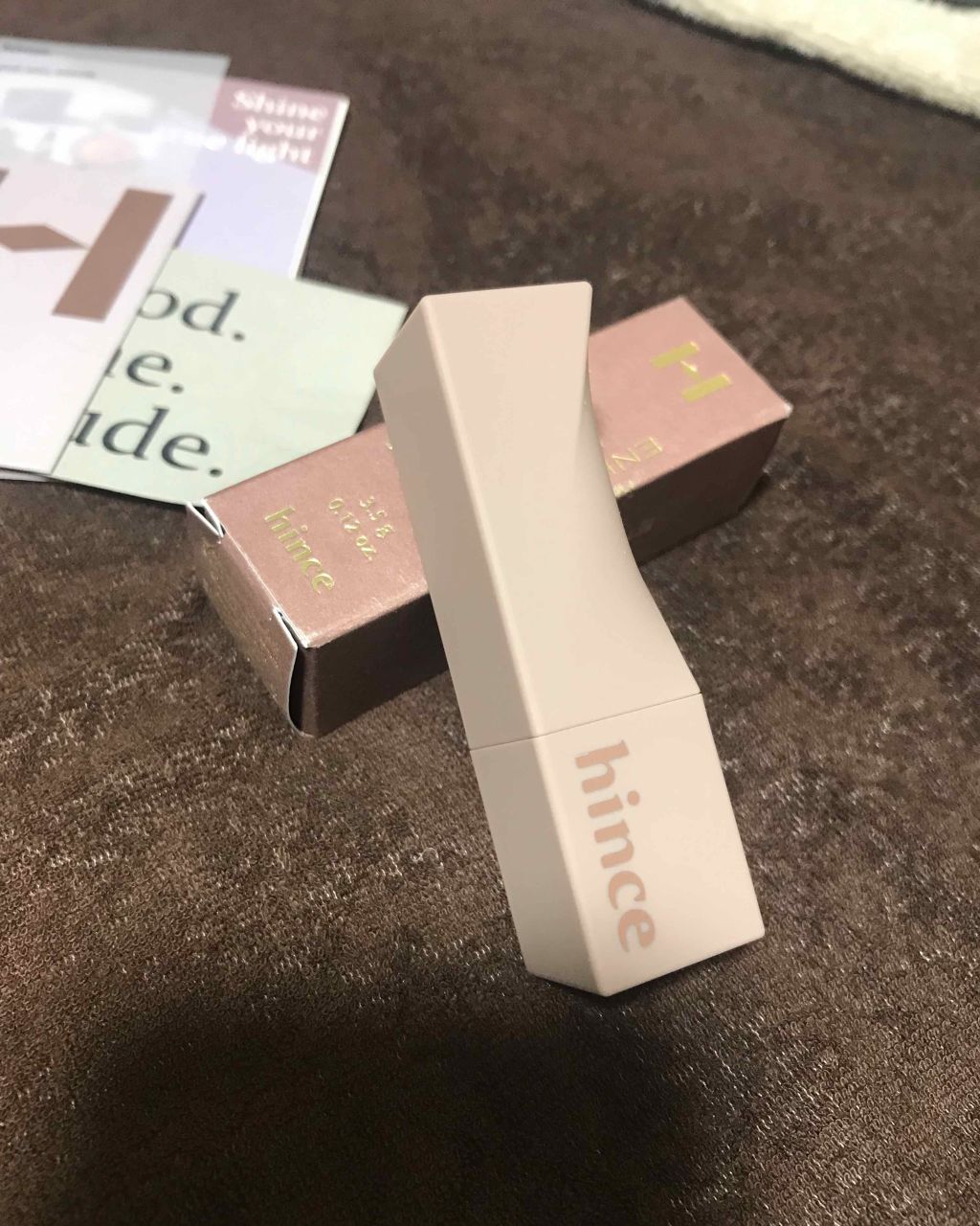 ムードインハンサーマット /hince/口紅を使ったクチコミ(2枚目)