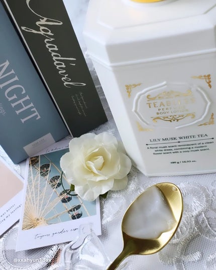 パフュームボディローション リリィムスクホワイトティー/TEABLESS/ボディローションを使ったクチコミ(5枚目)