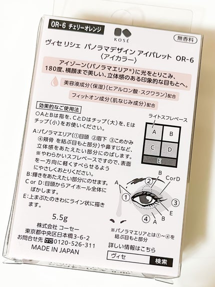 パノラマデザイン アイパレット/Visée/アイシャドウパレットを使ったクチコミ(8枚目)