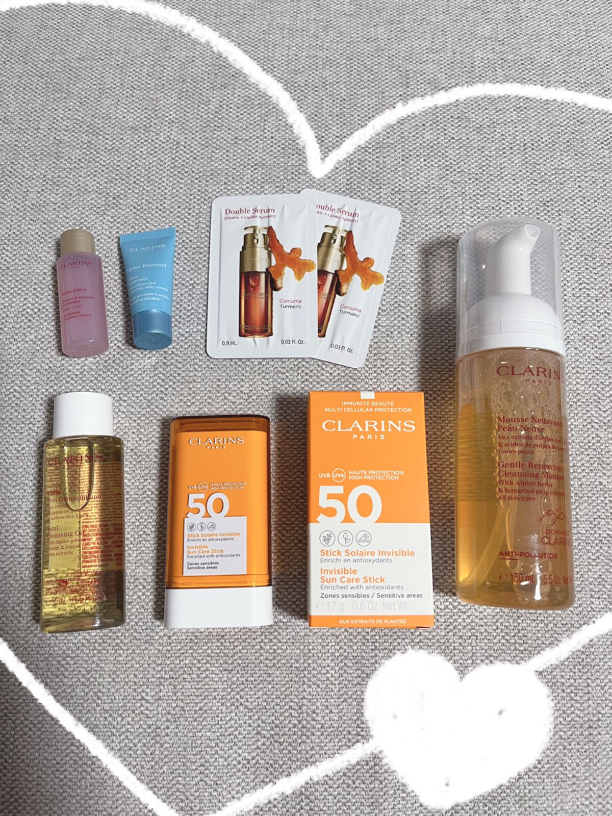 インビジブル サンケア スティック SPF 50/CLARINS/日焼け止め・UVケアを使ったクチコミ(2枚目)