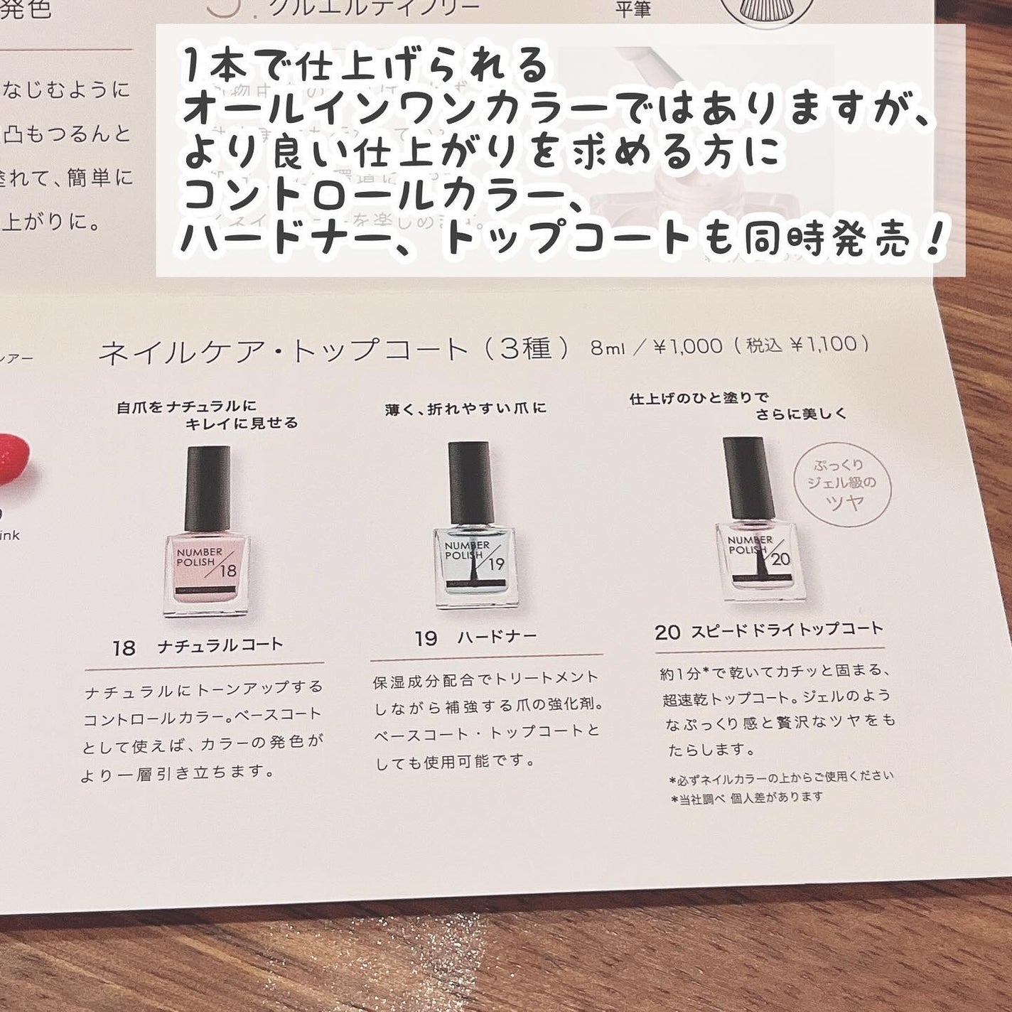 NUMBER POLISH /D-UP/マニキュアを使ったクチコミ(4枚目)