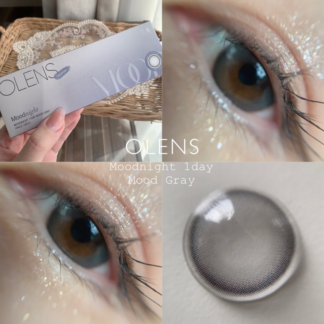 Moodnight 1day/OLENS/ワンデー(1DAY)カラコンを使ったクチコミ(1枚目)