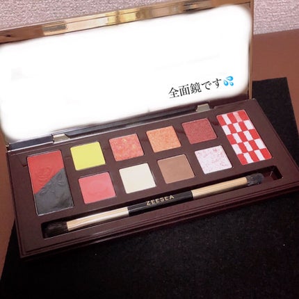 アリスドリームランドシリーズ 12色アイシャドウパレット(ZEESEA×大英博物館)/ZEESEA/アイシャドウパレットを使ったクチコミ(4枚目)