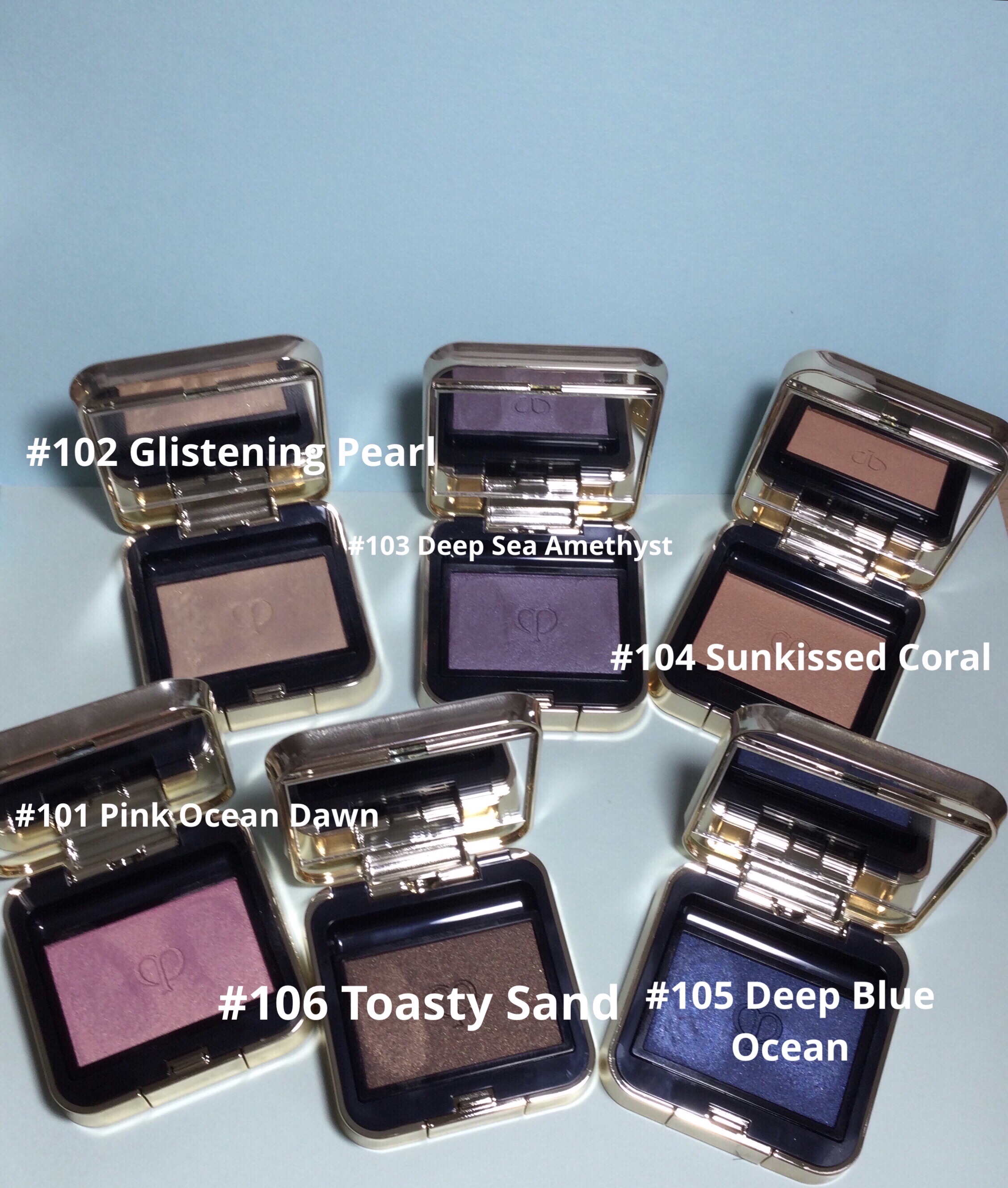 オンブルクルールソロ #104 Sunkissed Coral/クレ・ド・ポー ボーテ/単色アイシャドウを使ったクチコミ（2枚目）