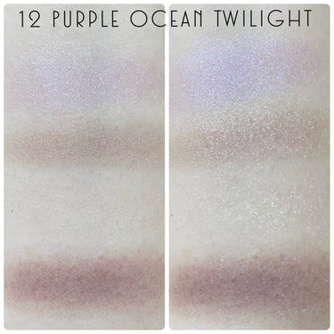 オンブルクルールクアドリ 12 Purple Ocean Twilight（レフィル）/クレ・ド・ポー ボーテ/アイシャドウパレットを使ったクチコミ（3枚目）