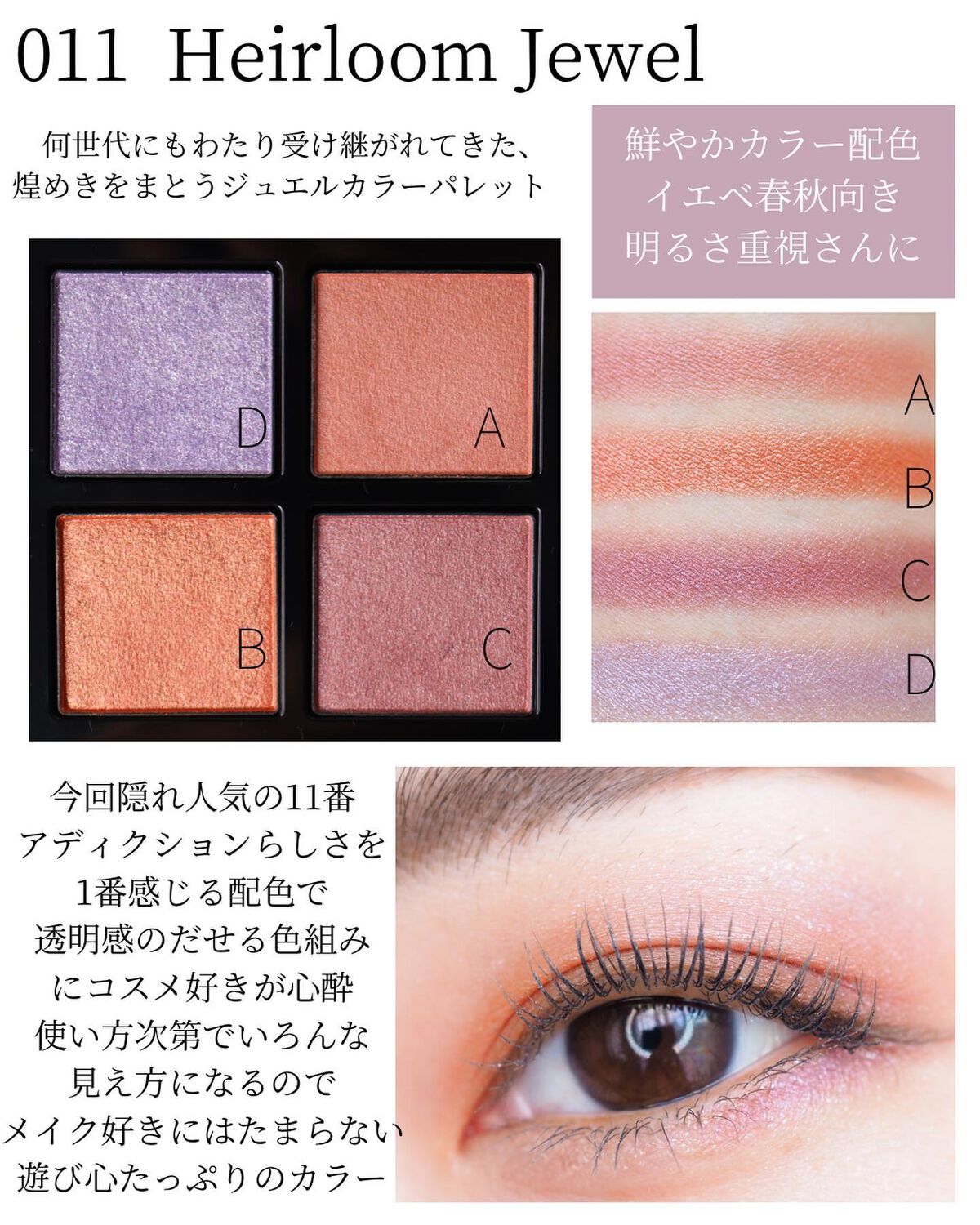 アディクション ザ アイシャドウ パレット/ADDICTION/アイシャドウパレットを使ったクチコミ(5枚目)