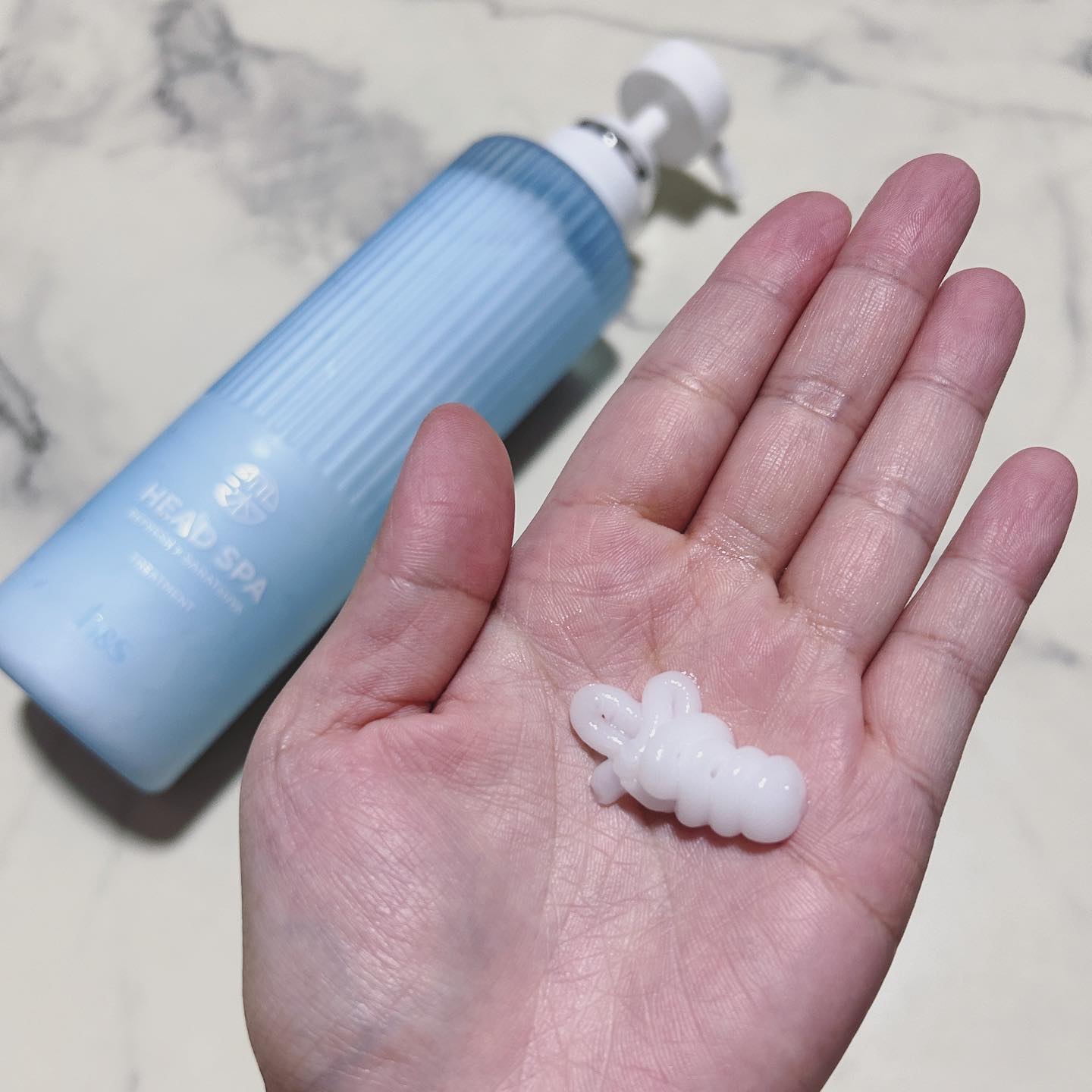 リフレッシュ × さらつや シャンプー/トリートメント/h&s/市販シャンプーを使ったクチコミ（3枚目）