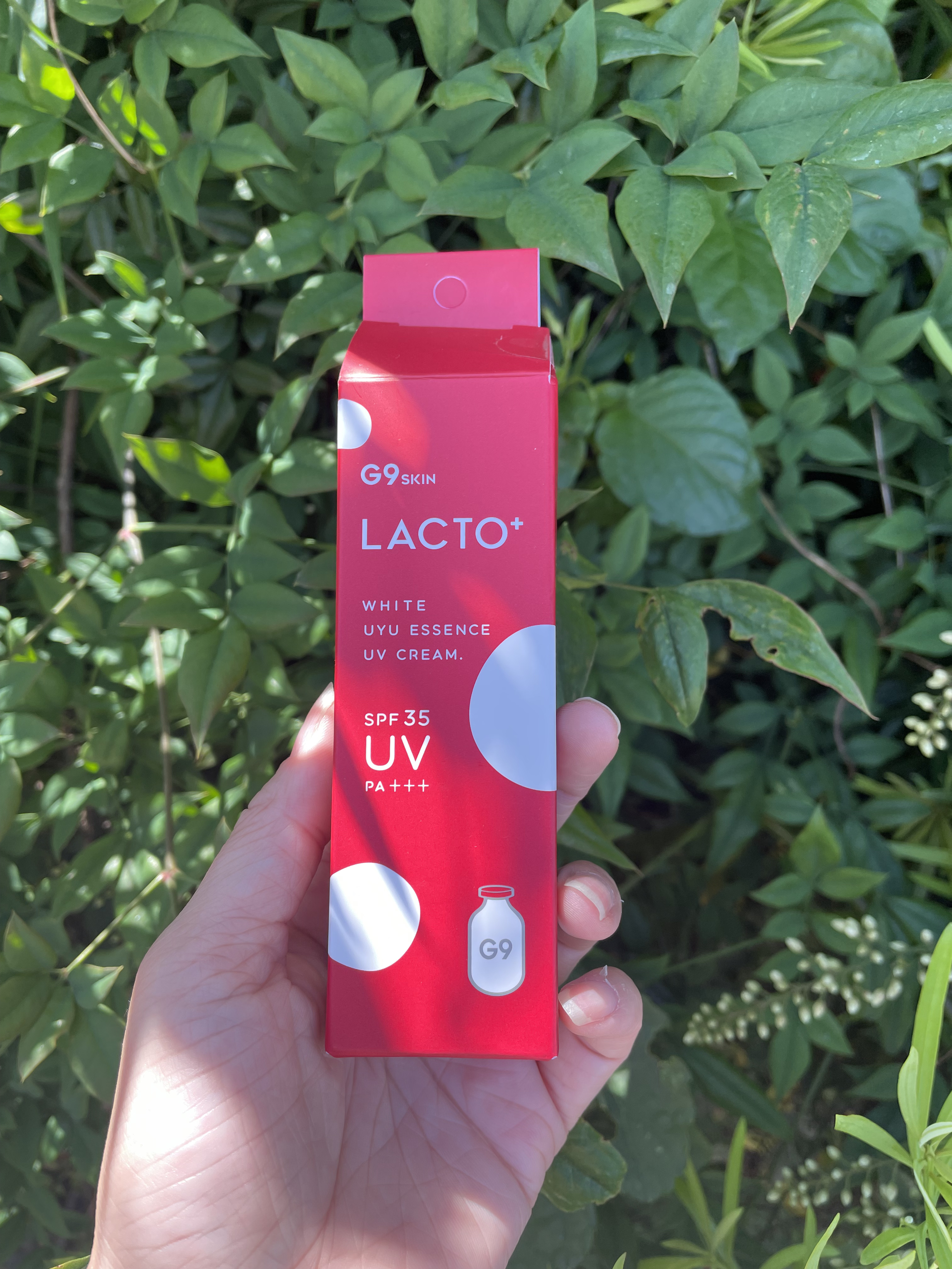 ウユエッセンス UVクリーム/G9SKIN/日焼け止めクリームを使ったクチコミ（1枚目）