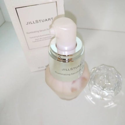 ジルスチュアート イルミネイティング セラムプライマー UV 01 pearly chiffon dress/JILL STUART/化粧下地を使ったクチコミ(2枚目)