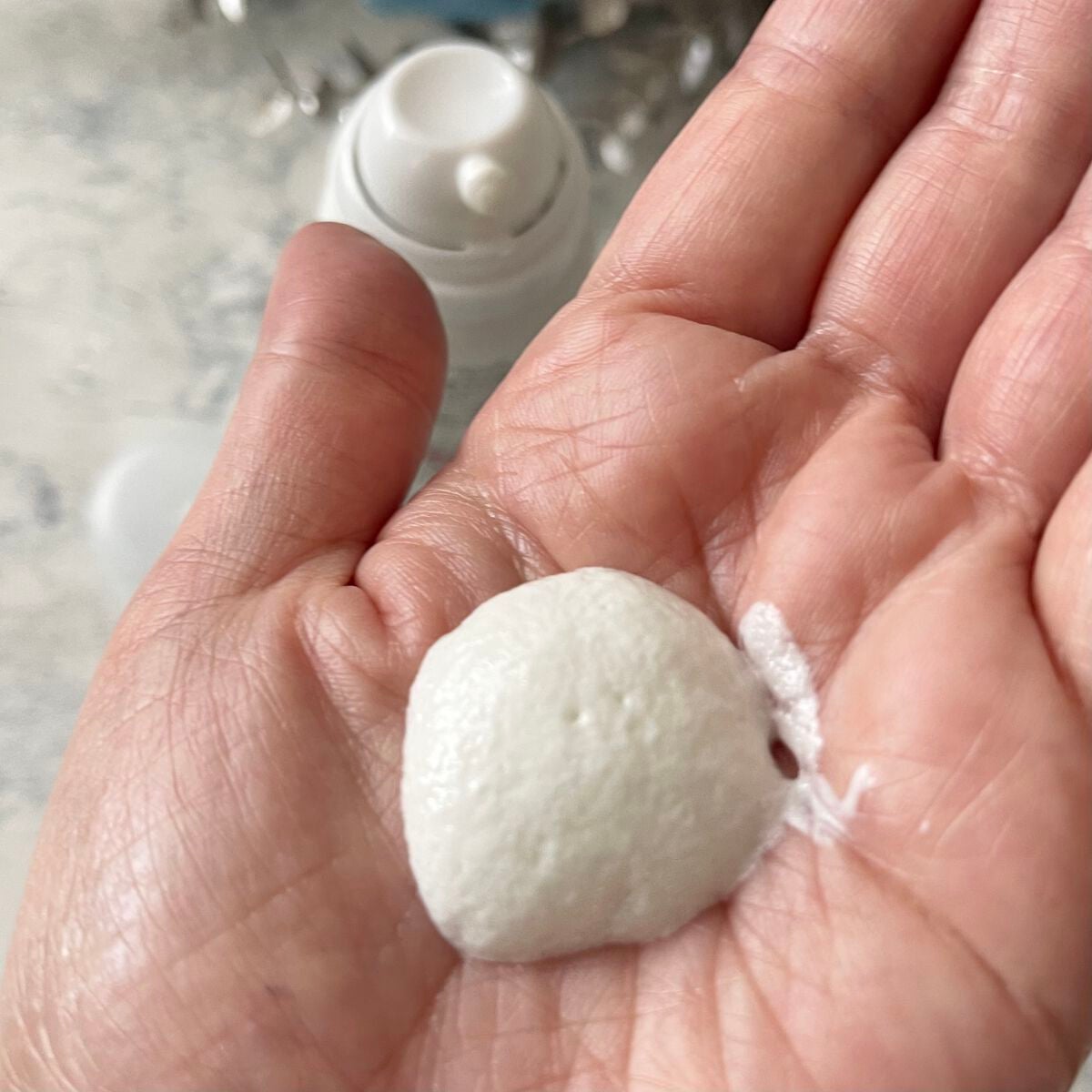 プロディフェンス オールインワンUV ムース(ライトアップ)/サンカット®/日焼け止めクリームを使ったクチコミ(5枚目)