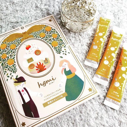 hgmi(はぐみぃ)朝摘みオレンジ味/さくらの森/美容ドリンクを使ったクチコミ(1枚目)