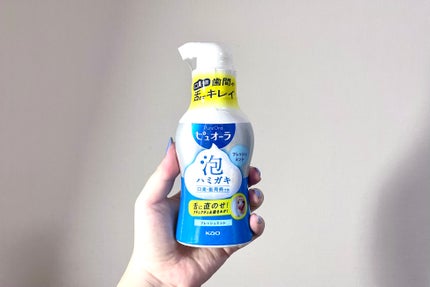 ピュオーラ 泡ハミガキ/ピュオーラ/歯磨き粉を使ったクチコミ(1枚目)