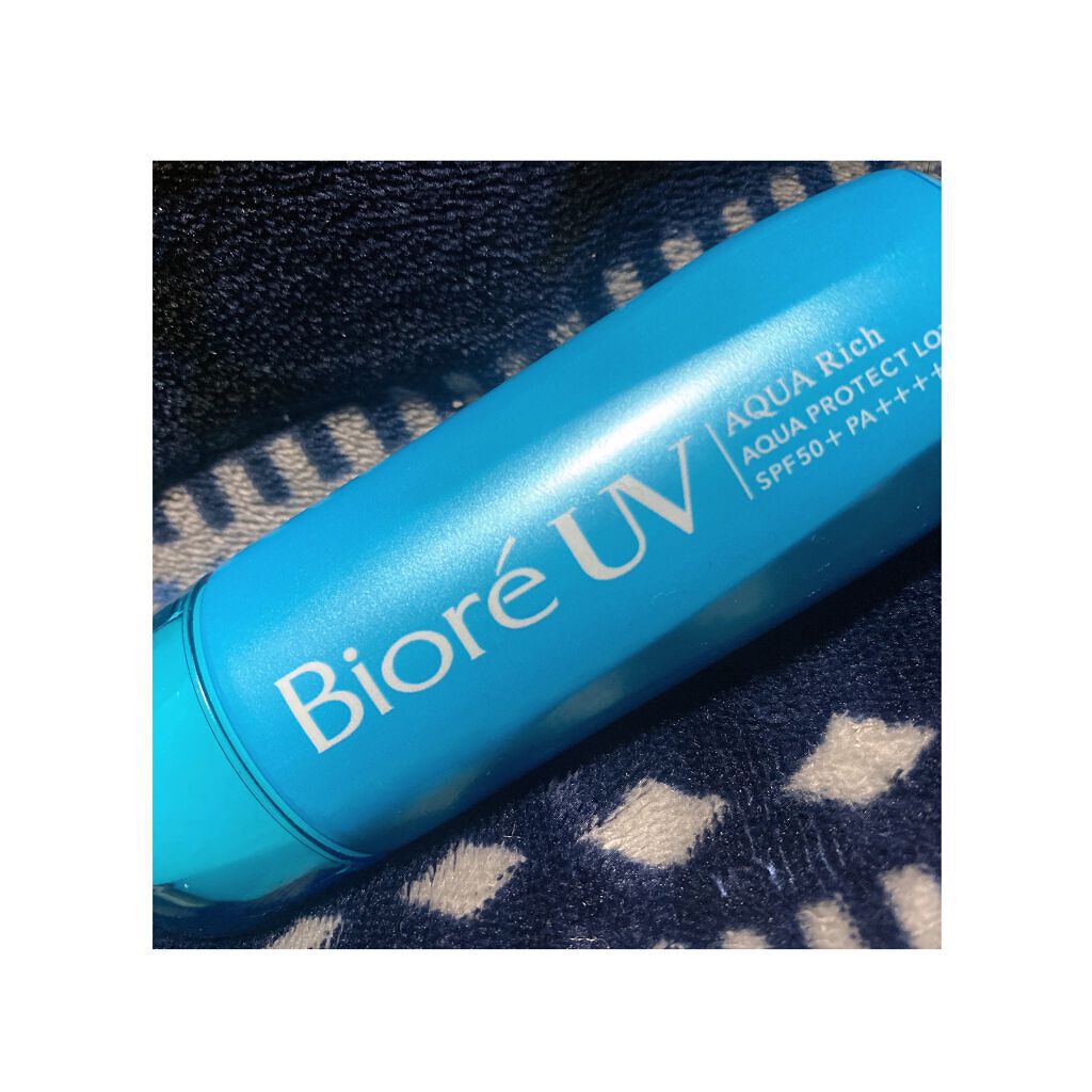 ビオレUV アクアリッチ アクアプロテクトローション(水層パック)/ビオレ/日焼け止めローションを使ったクチコミ(1枚目)