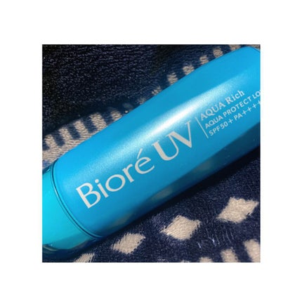 ビオレUV アクアリッチ アクアプロテクトローション(水層パック)/ビオレ/日焼け止めローションを使ったクチコミ(1枚目)