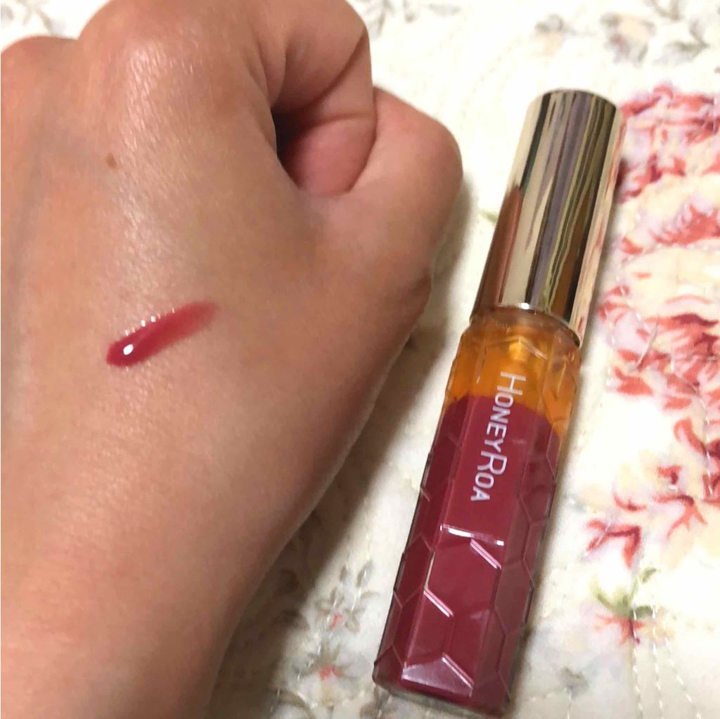 ハニーラスター r 04 クレマティス/ROAlív/リップグロスを使ったクチコミ（2枚目）