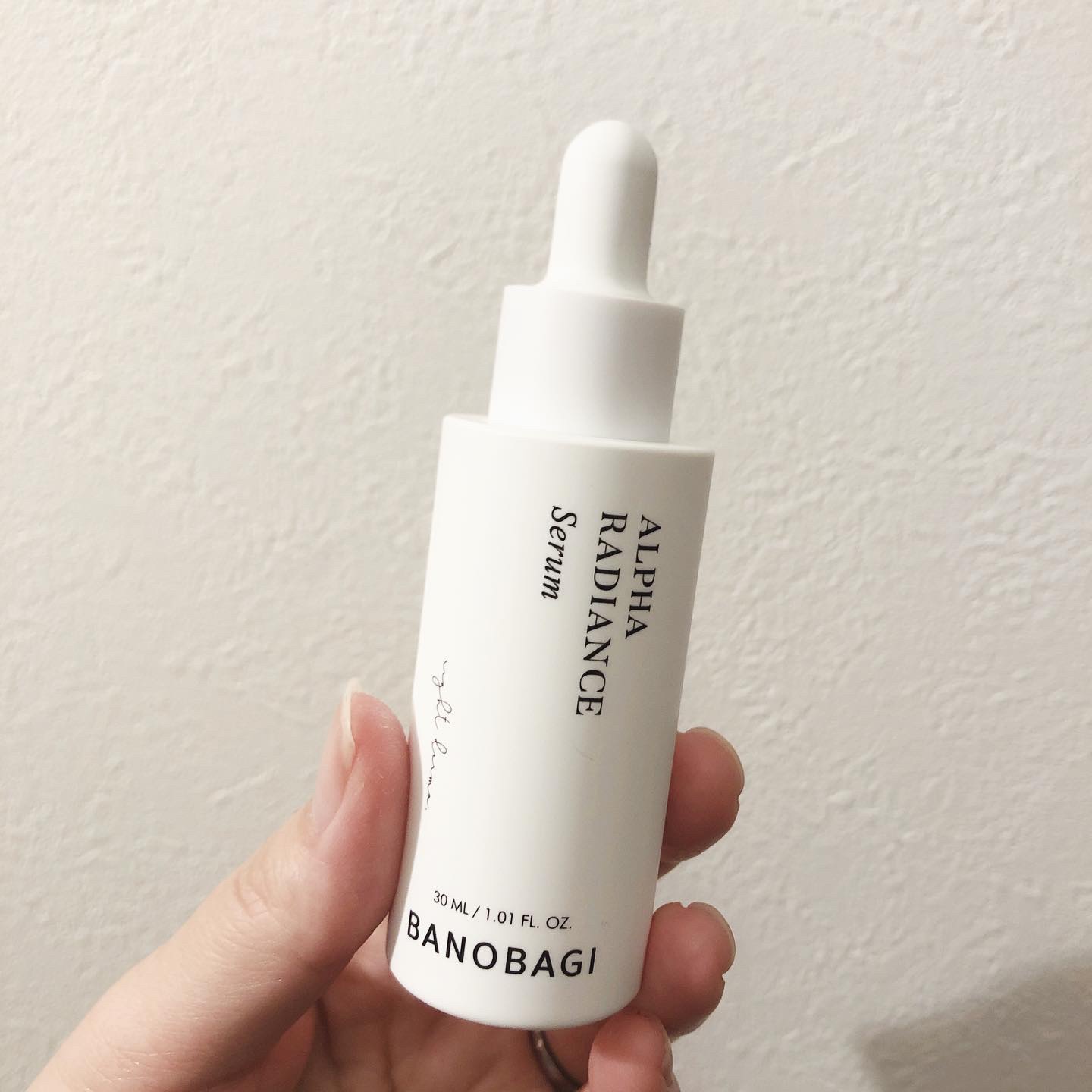 アルファラディアンスグローセラム/BANOBAGI/美容液を使ったクチコミ（1枚目）