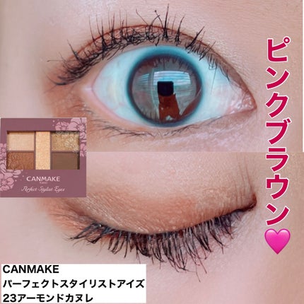 パーフェクトスタイリストアイズ/キャンメイク/アイシャドウパレットを使ったクチコミ(1枚目)