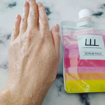 3Way毛穴マイルドスクラブ/LLL/スクラブ・ゴマージュを使ったクチコミ(3枚目)