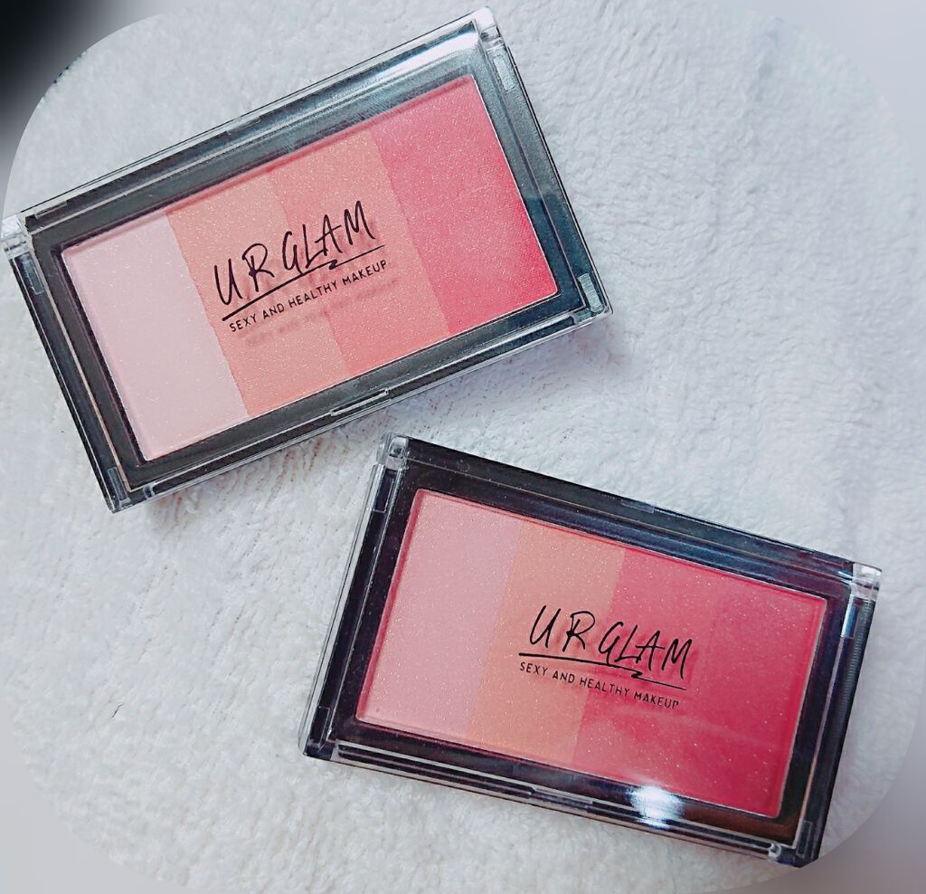 UR GLAM　GRADATION CHEEK/U R GLAM/パウダーチークを使ったクチコミ（2枚目）