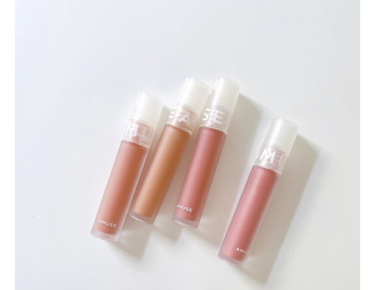 ミニブラッシュキット/AMUSE/リキッドチークを使ったクチコミ（1枚目）
