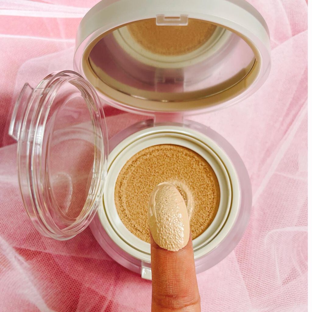 Comfort Fit Cushion /TRAUMHAFT/クッションファンデーションを使ったクチコミ（3枚目）