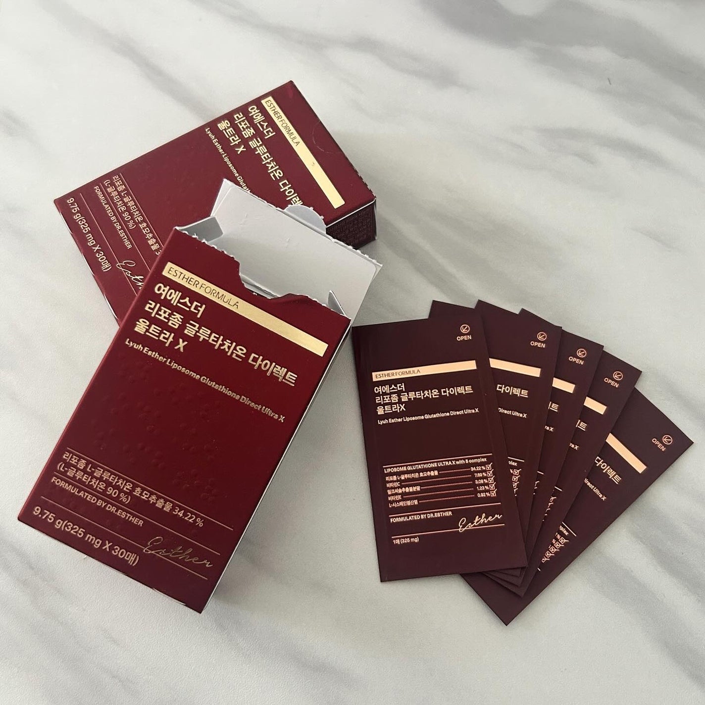 ヨエスターGLTダイレクトウルトラX/ESTHER FORMULA/美容サプリメントを使ったクチコミ(1枚目)