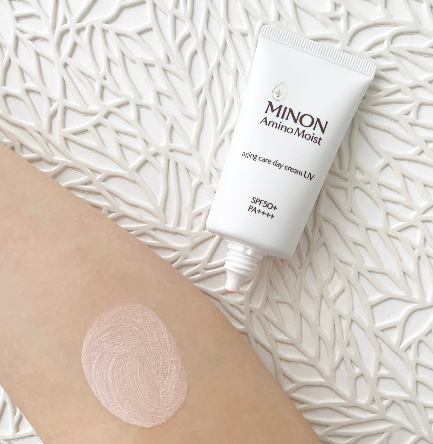ミノン アミノモイスト エイジングケア デイクリームUV/ミノン/日焼け止めクリームを使ったクチコミ(4枚目)