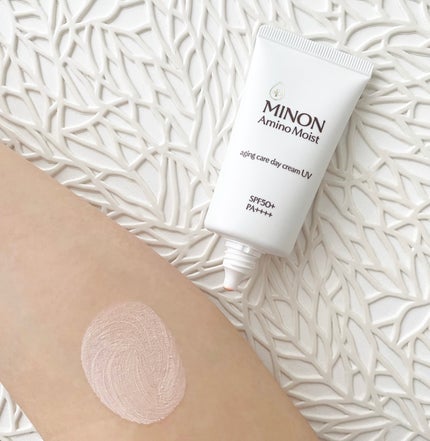 ミノン アミノモイスト エイジングケア デイクリームUV/ミノン/日焼け止めクリームを使ったクチコミ(4枚目)