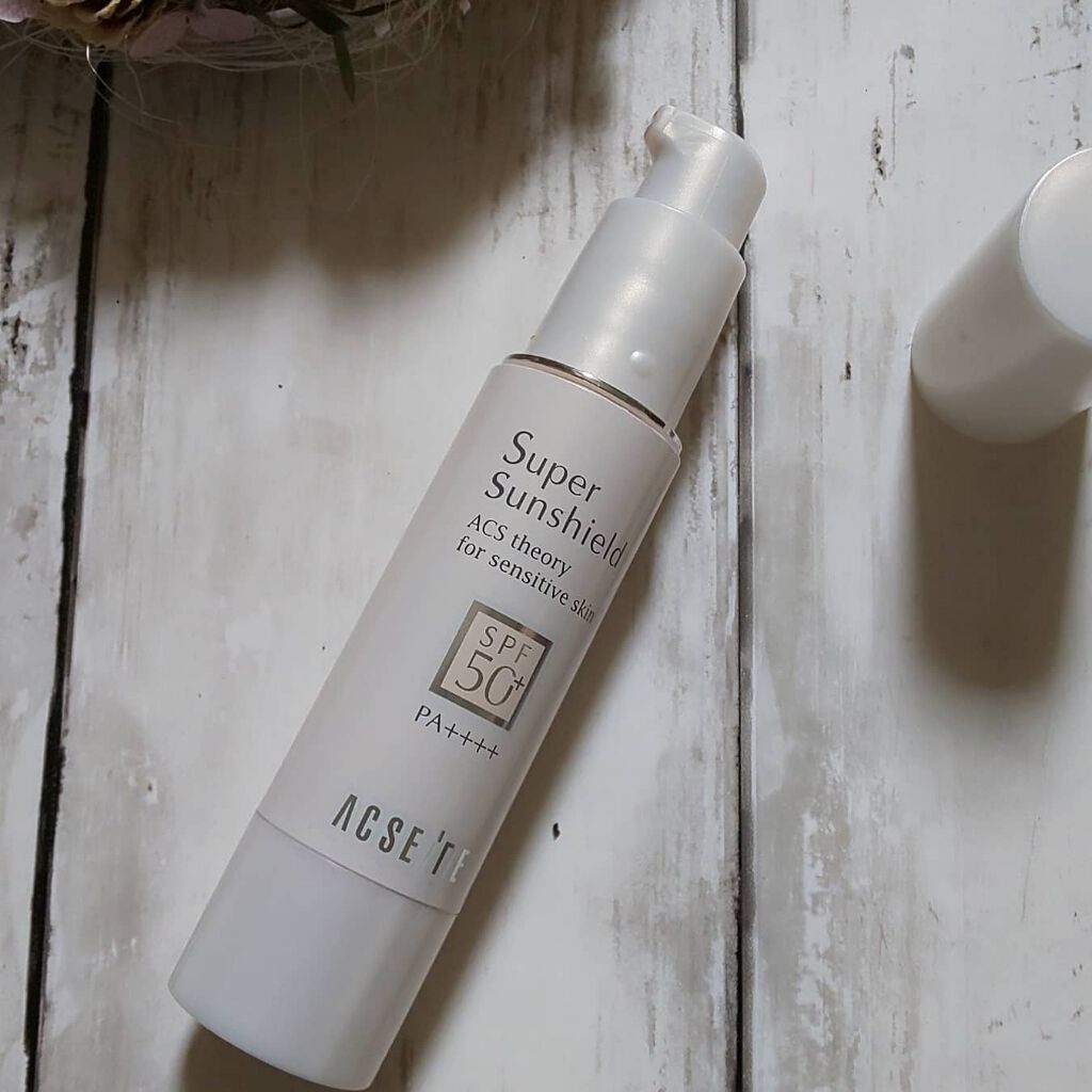 スーパーサンシールド EX<R>/ACSEINE/日焼け止めクリームを使ったクチコミ(1枚目)
