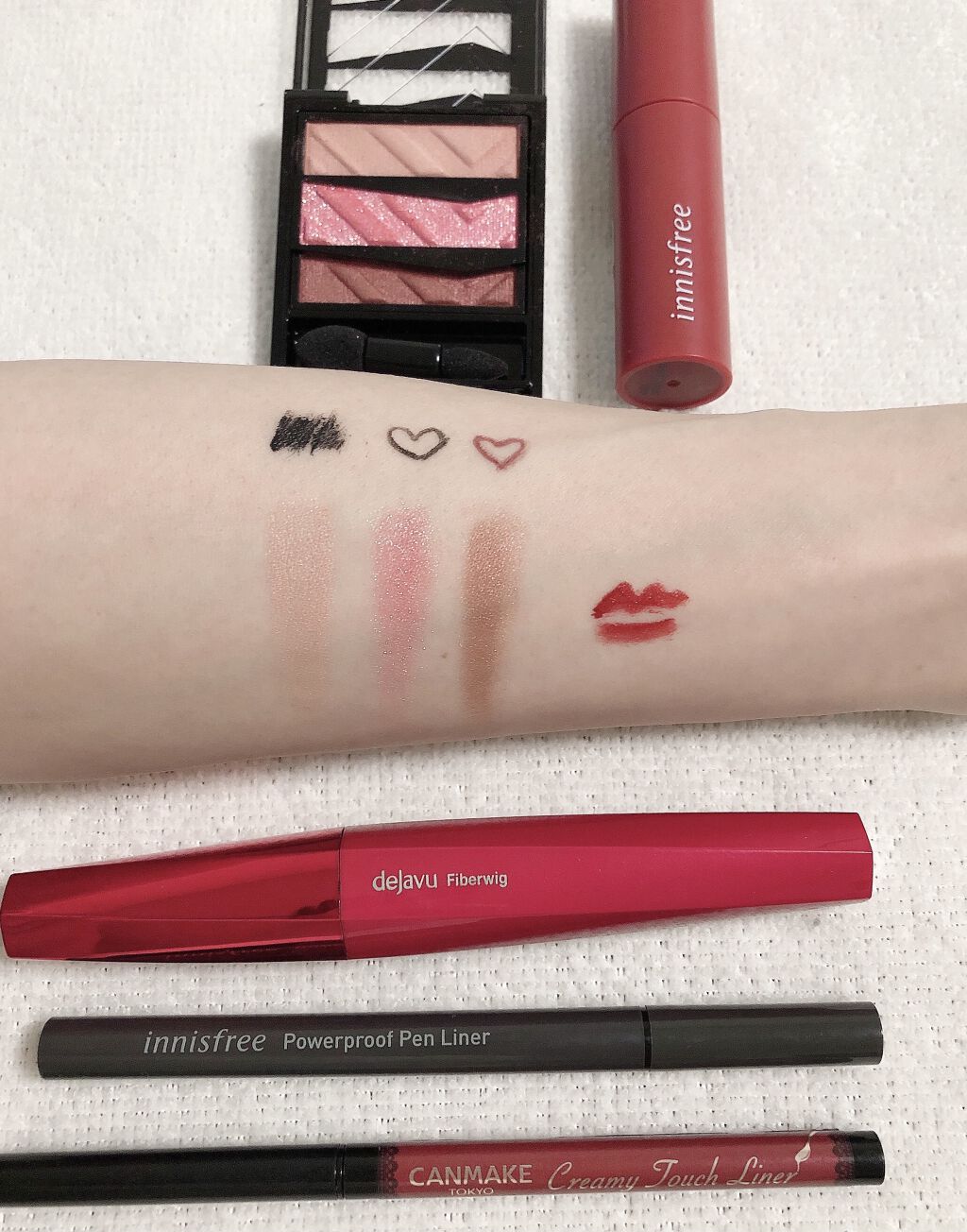 ビビッドコットン インクティント 14/innisfree/口紅を使ったクチコミ（2枚目）