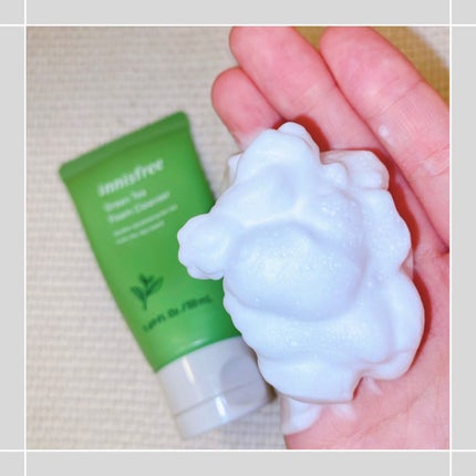 グリーンティー フォームクレンザー/innisfree/洗顔フォームを使ったクチコミ(4枚目)