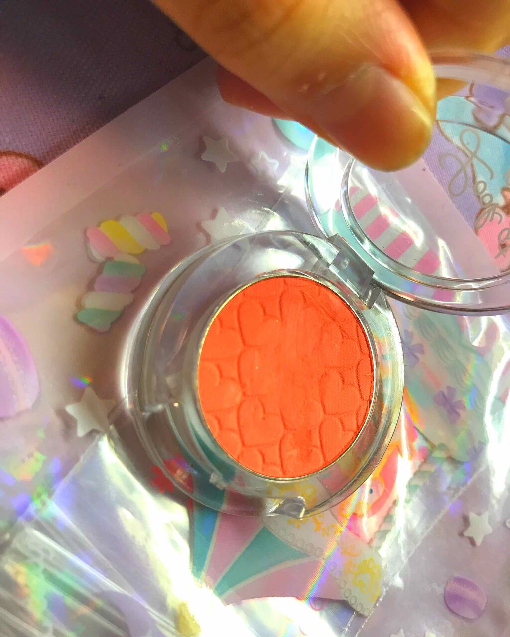 miii_yu on LIPS 「オレンジピンクマット最強💪目の下に入れるとオルチャンっぽく出来..」(2枚目)