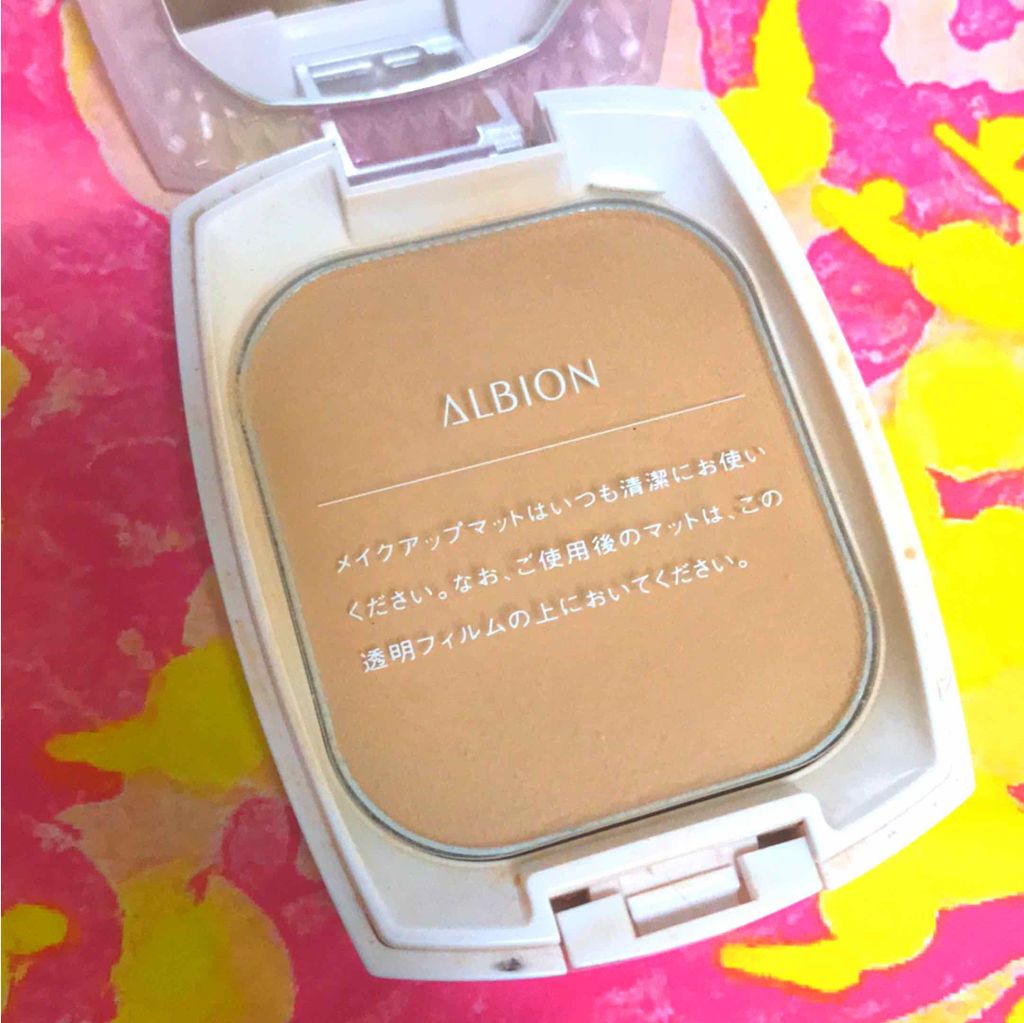 アルビオン スノー ホワイト シフォン/ALBION/パウダーファンデーションを使ったクチコミ（3枚目）
