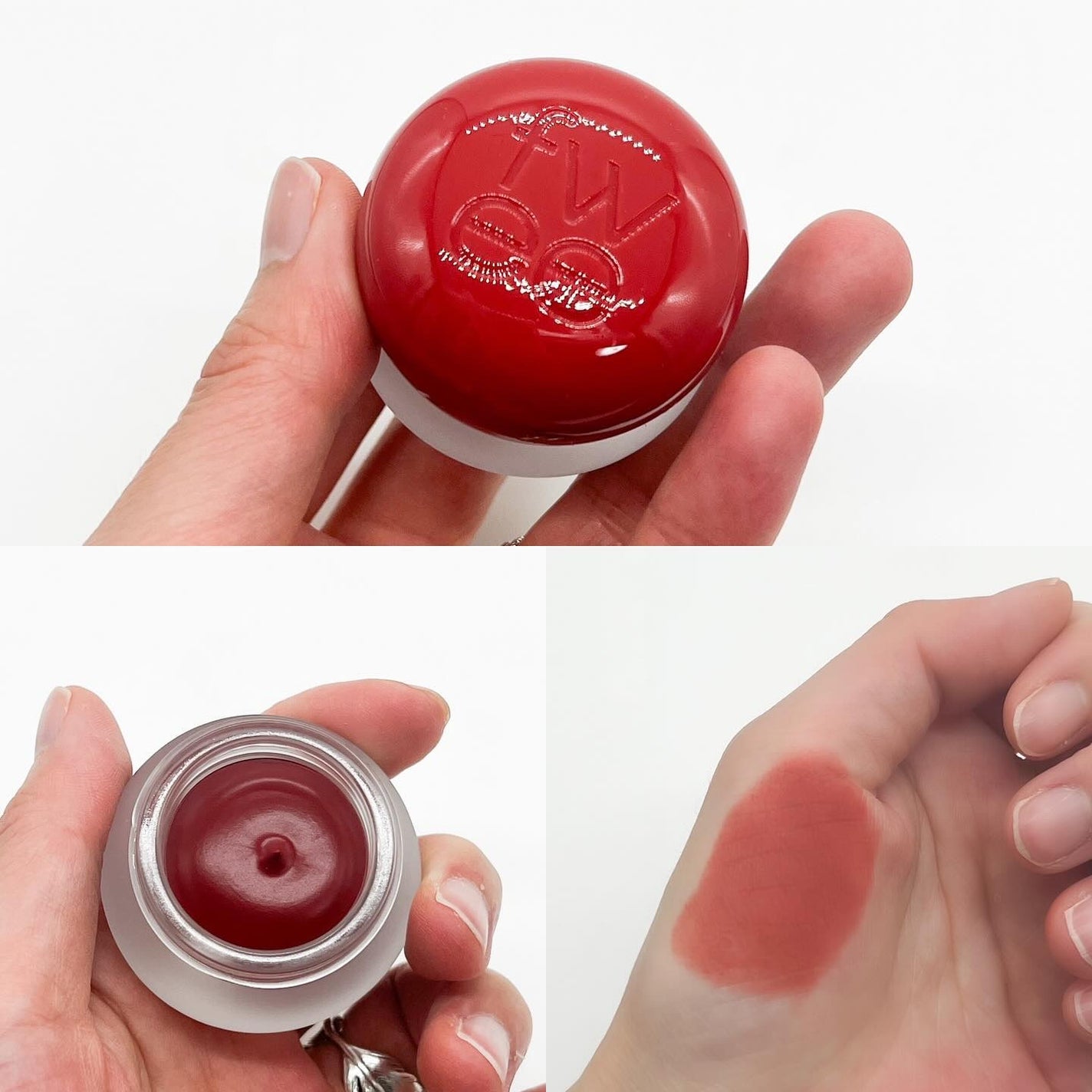 リップアンドチーク ブラーリープリンポット/fwee/口紅を使ったクチコミ(7枚目)