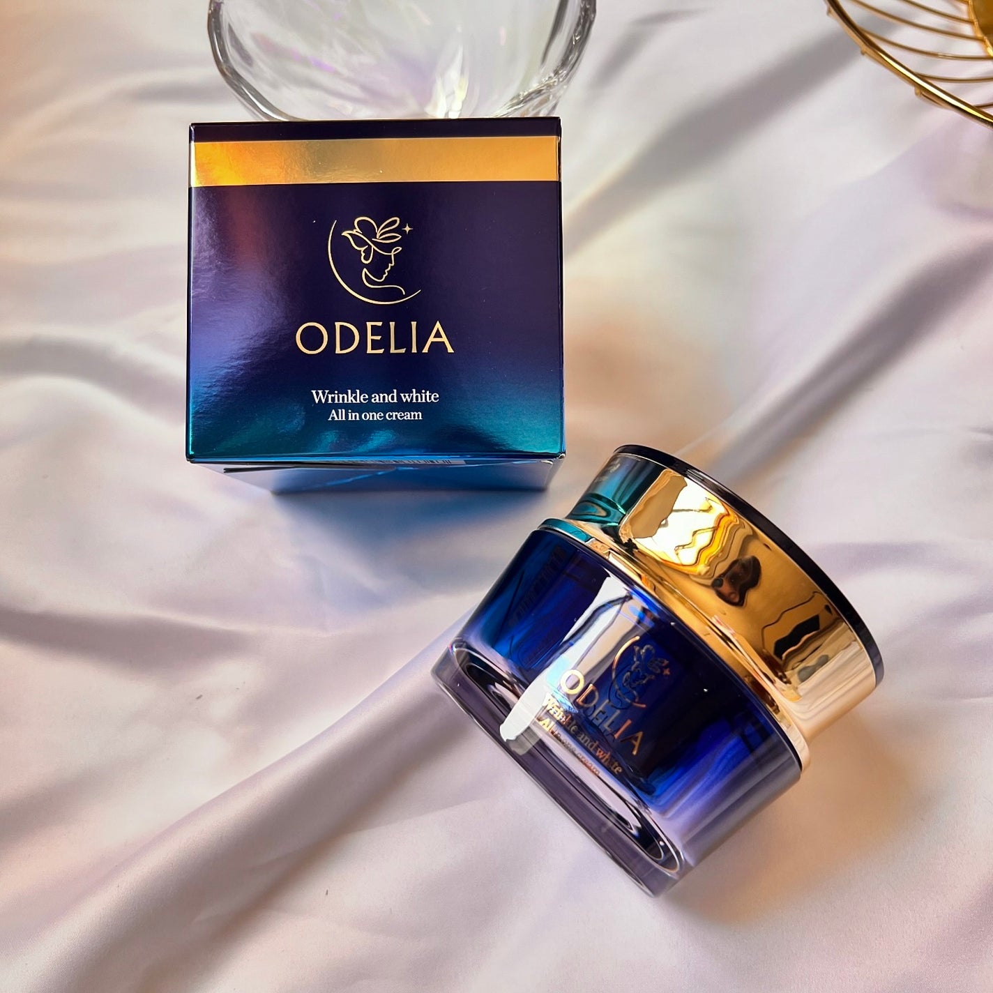 リンクル&ホワイト オールインワンクリーム/ODELIA/オールインワン化粧品を使ったクチコミ(2枚目)