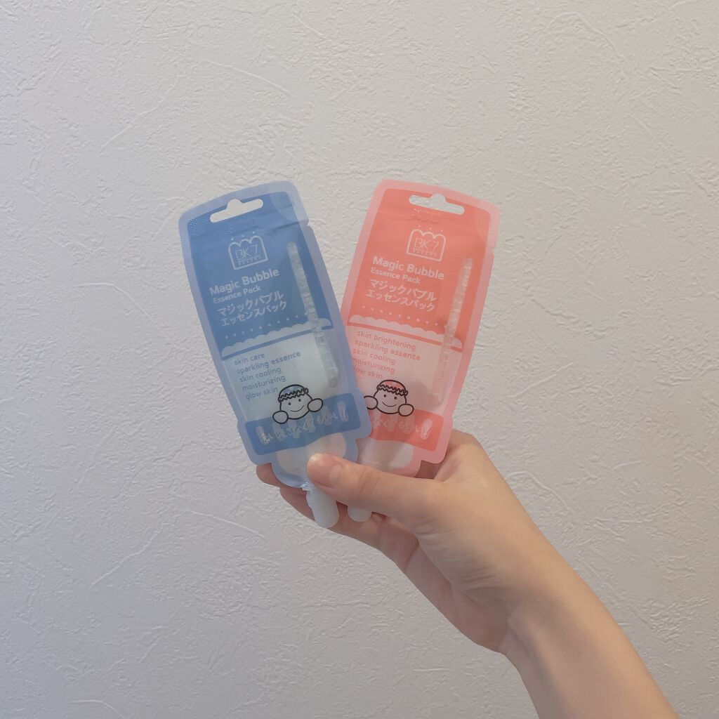 マジックバブルエッセンスパックMINI/BAKER7/シートマスク・パックを使ったクチコミ（1枚目）