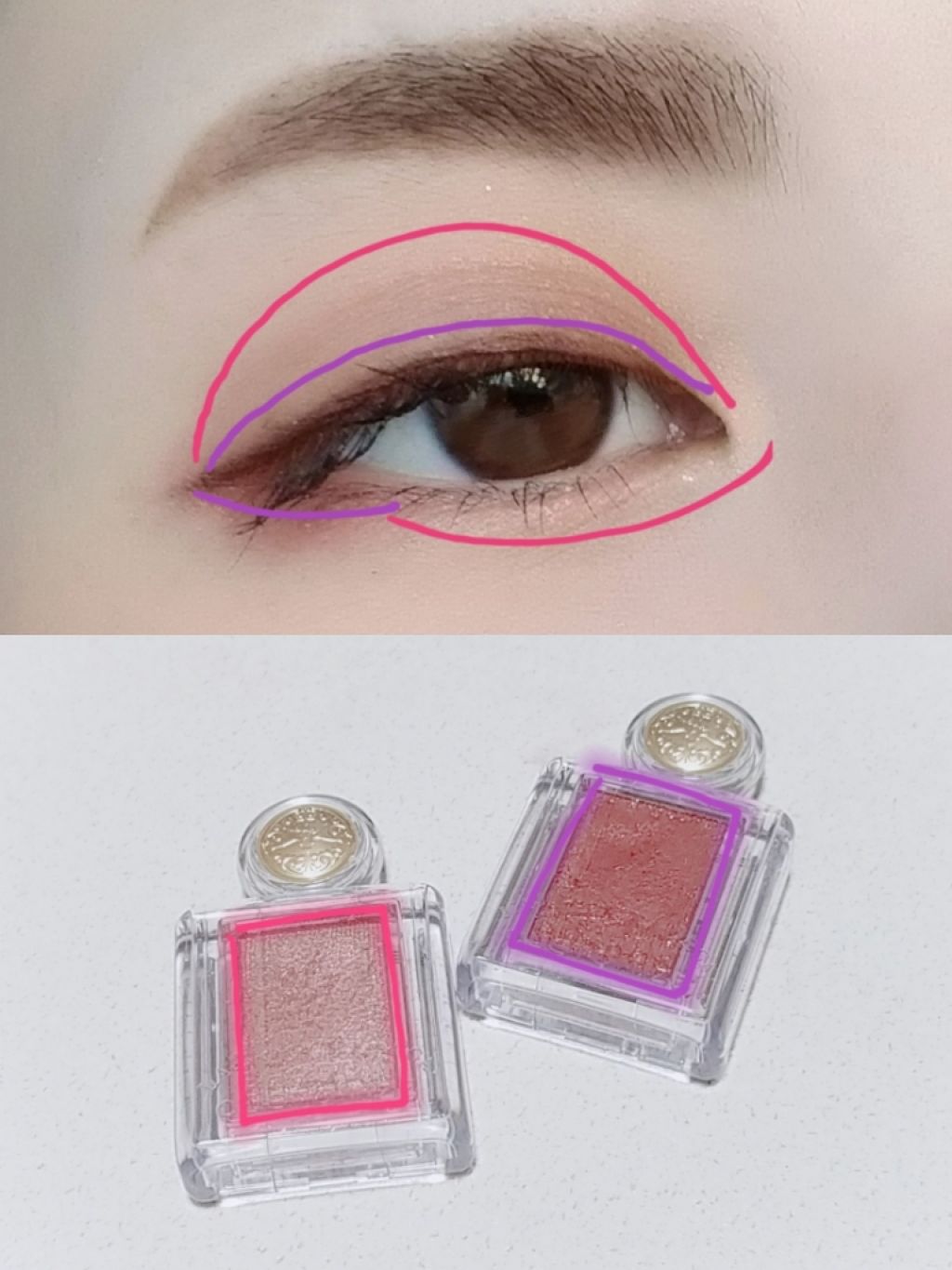 シャドーカスタマイズ/MAJOLICA MAJORCA/単色アイシャドウを使ったクチコミ（2枚目）