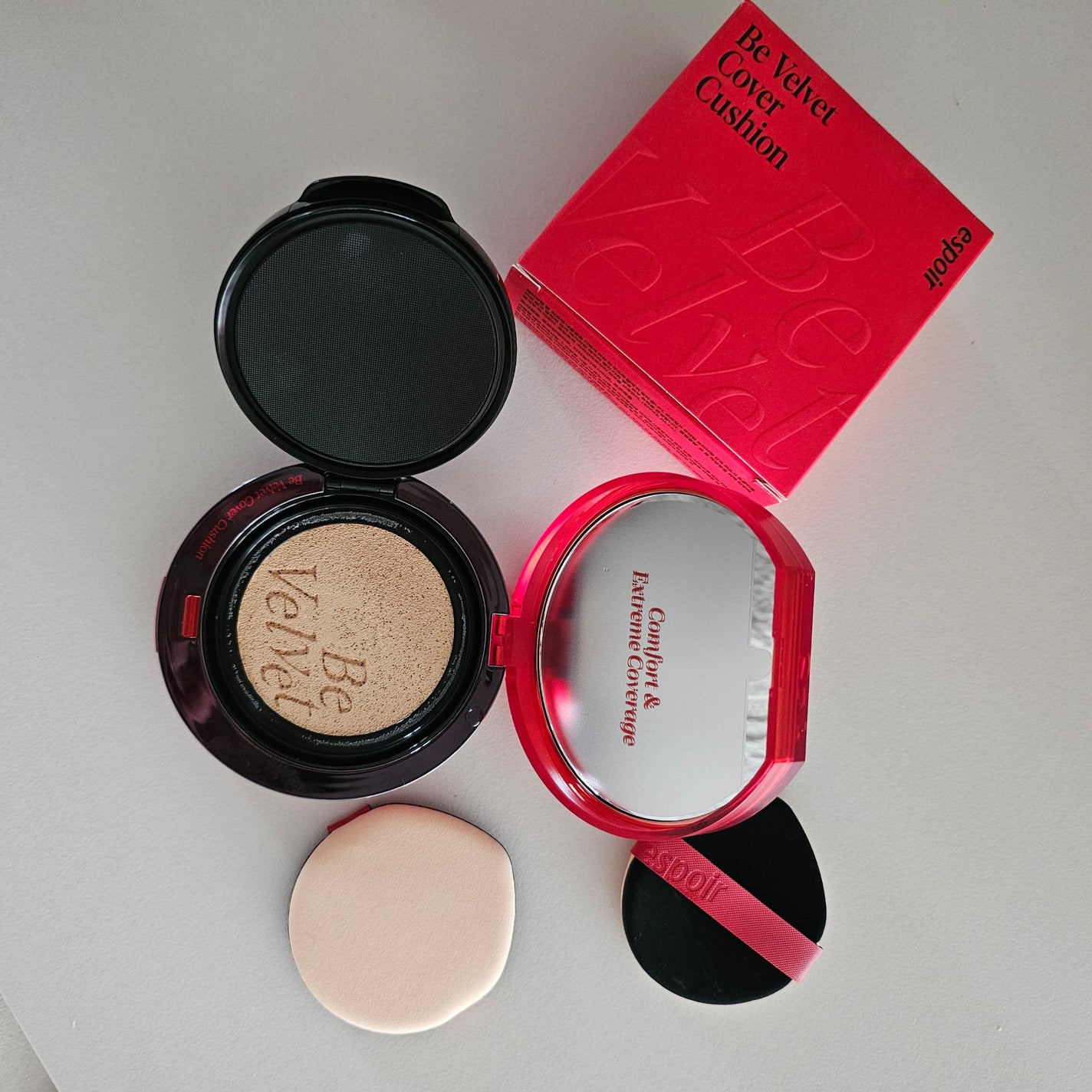 ビーベルベット カバークッション/espoir/クッションファンデーションを使ったクチコミ(2枚目)