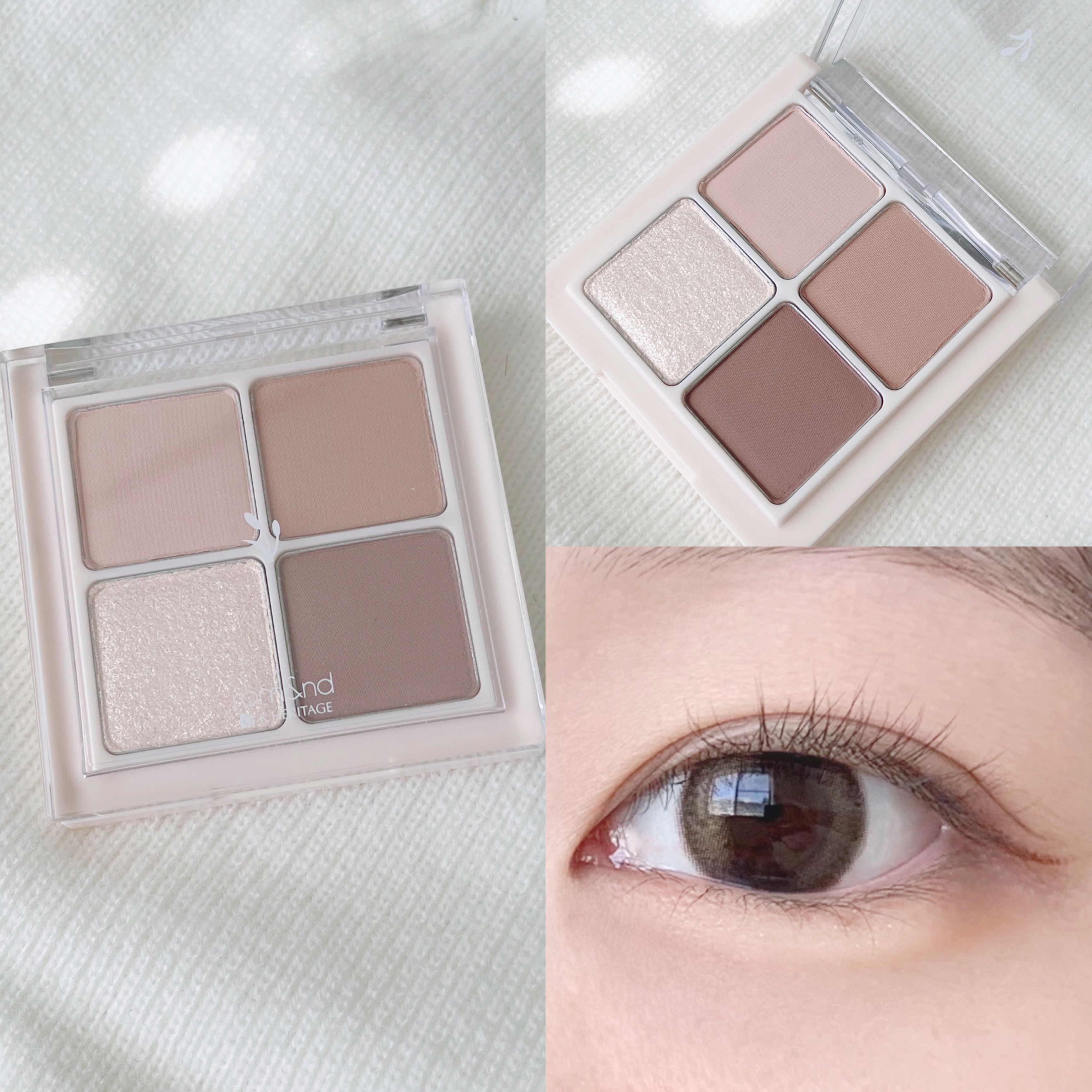 ベターザンアイズ  韓服エディション/rom&nd/アイシャドウパレットを使ったクチコミ（3枚目）