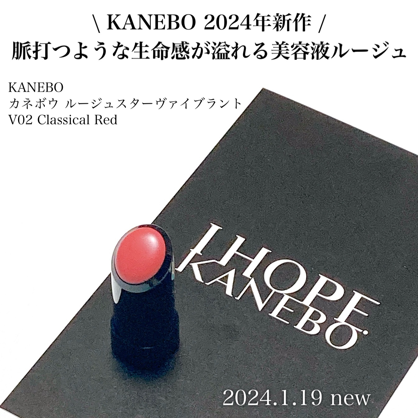 ルージュスターヴァイブラント/KANEBO/口紅を使ったクチコミ（2枚目）