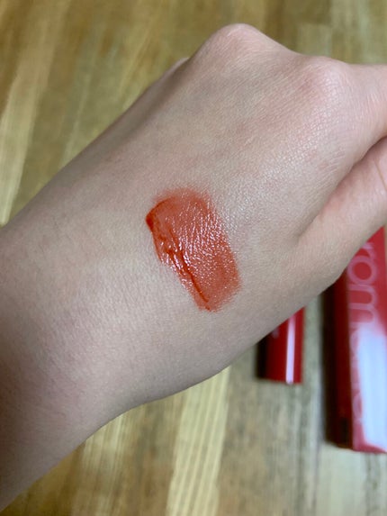 グラスティングウォーターティント/rom&nd/リップティントを使ったクチコミ(6枚目)