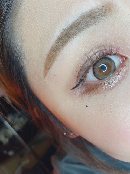 GENE TOKYO リラクシーアイシャドウ/DAISO/アイシャドウパレットを使ったクチコミ(3枚目)