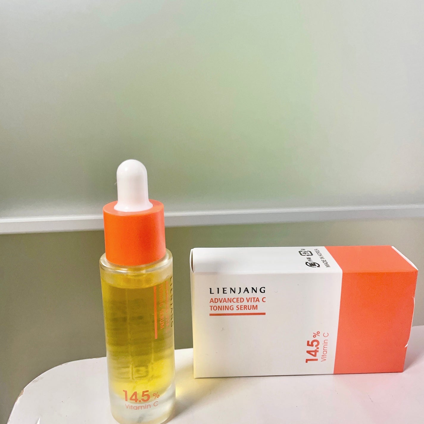 アドバンスド ビタC トーニング セラム14.5/リエンジャン/美容液を使ったクチコミ(2枚目)