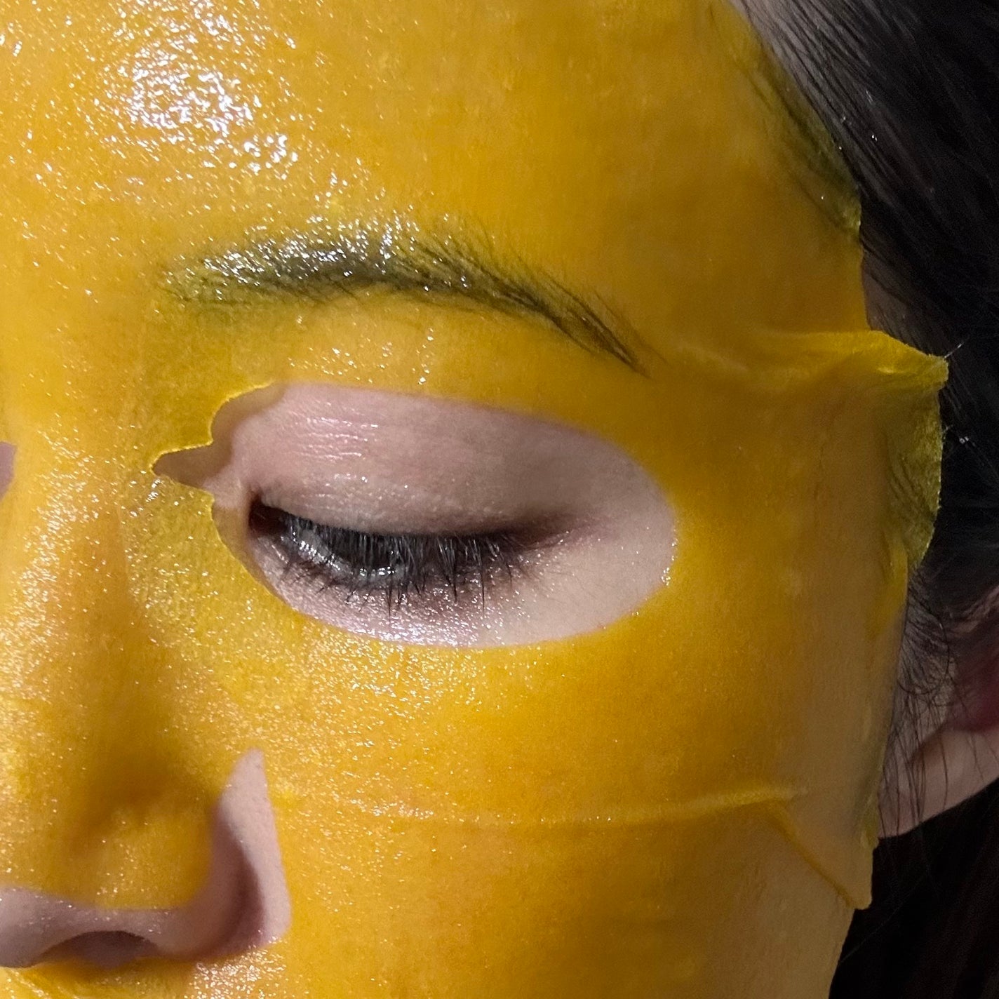 5番 白玉グルタチオンCふりかけマスク/numbuzin/シートマスク・パックを使ったクチコミ(4枚目)