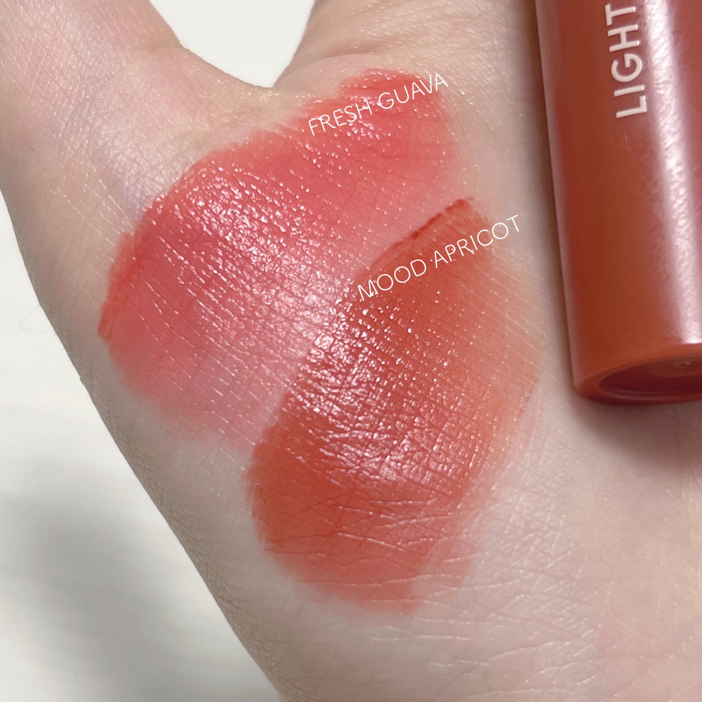 ライトオンベルベットティント/ネイチャーリパブリック/リップティントを使ったクチコミ(3枚目)