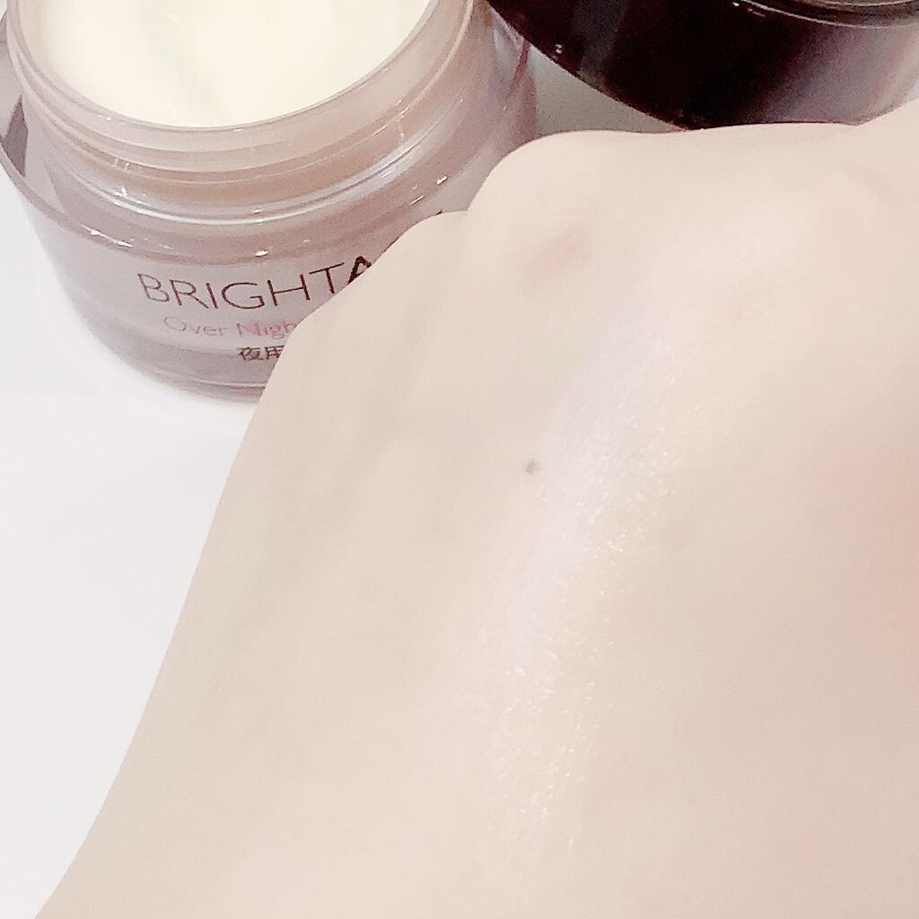 オーバーナイト ヴェールクリーム/BRIGHTAGE/フェイスクリームを使ったクチコミ(6枚目)